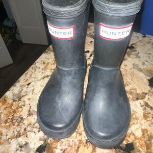HUNTER Black Rain Boots